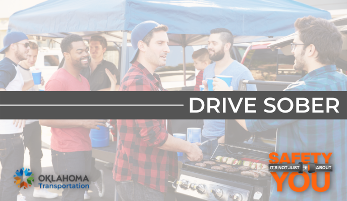 OKDOT's tweet photo. SAFETY: Be the Tailgate Hero this game day by #drivingsober. Designating a driver before drinking can help make sure everyone gets home safe.
#ItsNotJustAboutYou! #DriveSafely 

https://t.co/qScsKsCRFy https://t.co/1DVRYQ5oLd