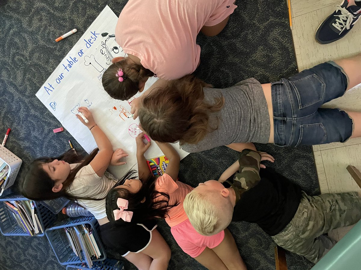 sproulla's tweet photo. Ms. Sage and Ms. Taylor’s 3/4 community brainstorming what it means to be a learner in a multitude of environments and situations. @HooverWAWM @WAWMSchools #hooverproud #wawmproud https://t.co/8HYQ1FpOfD