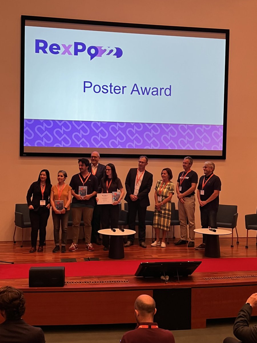 We are proud of our own Olga Zolotareva, Sepideh Sadegh, and Fernando M. Delgado-Chaves for being selected to present their posters during #RExPO22’s flash talk session! Olga Zolotareva then went ahead and won the poster prize! Big congrats!!! <a href="/REPO4EU/">REPO4EU</a>
