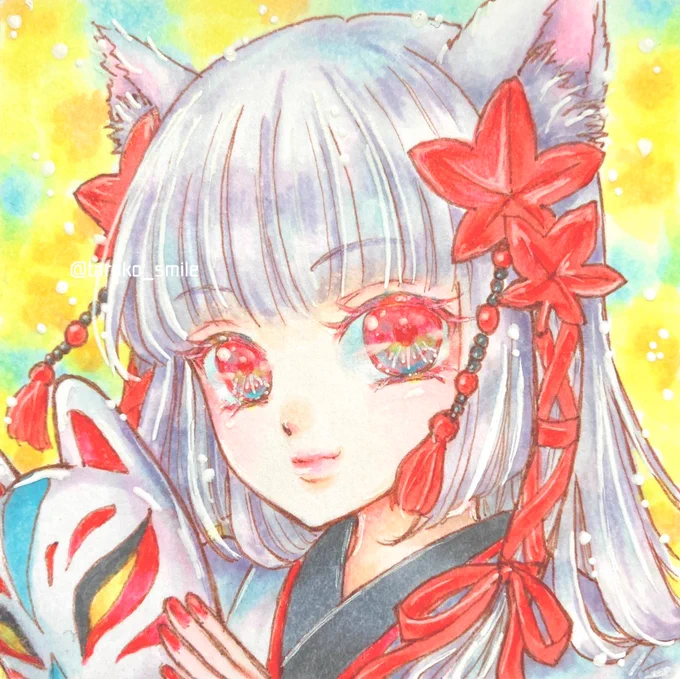 #sns秋の芸術祭2022素敵なタグお借りします過去絵再掲です 