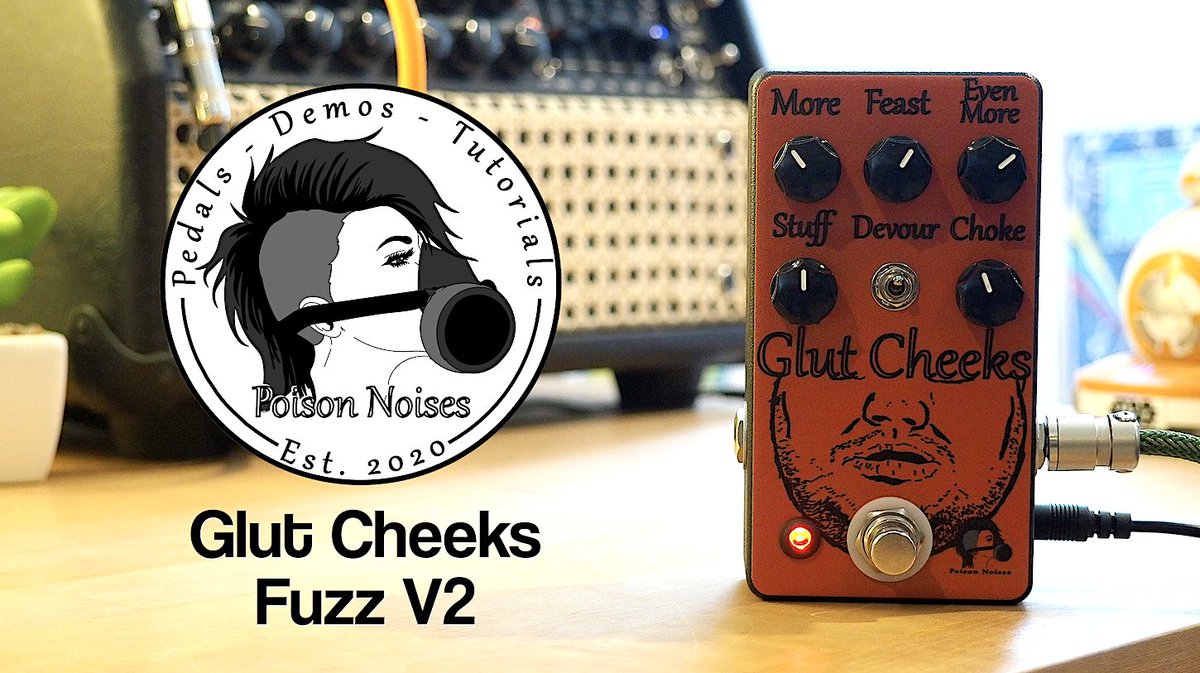 pedaloftheday's tweet photo. NEW DEMO DAY! Head to our YouTube channel for the full video as we explore the Glut Cheeks Fuzz V2 from #PoisonNoises!🤘🎛

https://t.co/pdZVkSrsXQ

#pedaloftheday #effectspedals #pedalsandeffects #glutcheeks #fuzz #fuzzpedal #fuzzface #tonebender #fuzzoftheday #LaborDay https://t.co/AOVYJrAd9y