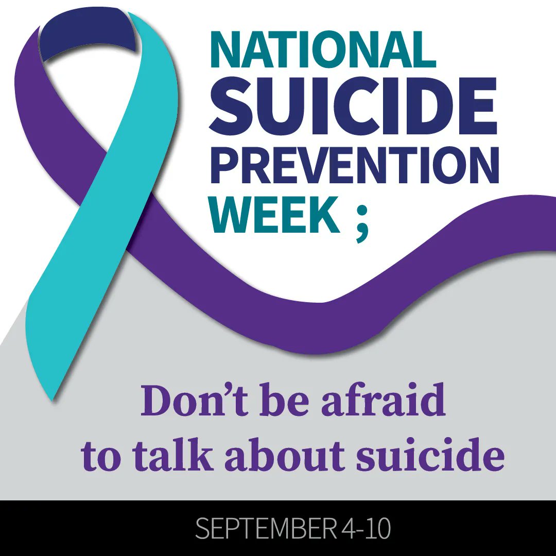 MuskingumUniv's tweet photo. This week is National Suicide Prevention Week. We will be posting services, trainings, and resources to help you and those around you. Together, we can work to support those who need help.  #StopSuicide https://t.co/IOk9PydPVa