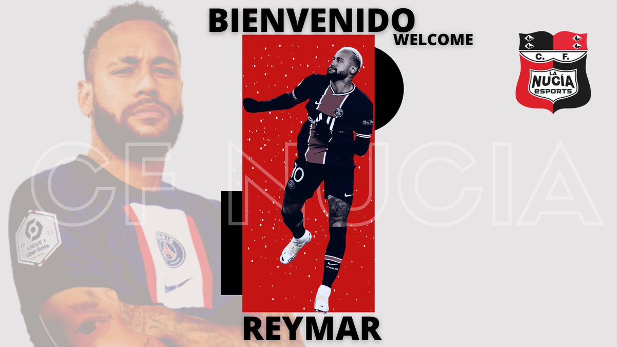 |#FICHAJE| 🔎 Anunciamos el fichaje de "Reymar" delantero con mucha experiencia y gol que viene a reforzar la delantera .

¡Bienvenido <a href="/ReymarJRHCF/">ReymarJR</a> a tu nueva🏠!

| ⏩Procedencia:<a href="/MV3United/">Mav3ricks Esports Club</a>.  

#AmuntNucía 
#JuguemosAlRojo ♥️
#LaNucíaCiudadDelDeporte