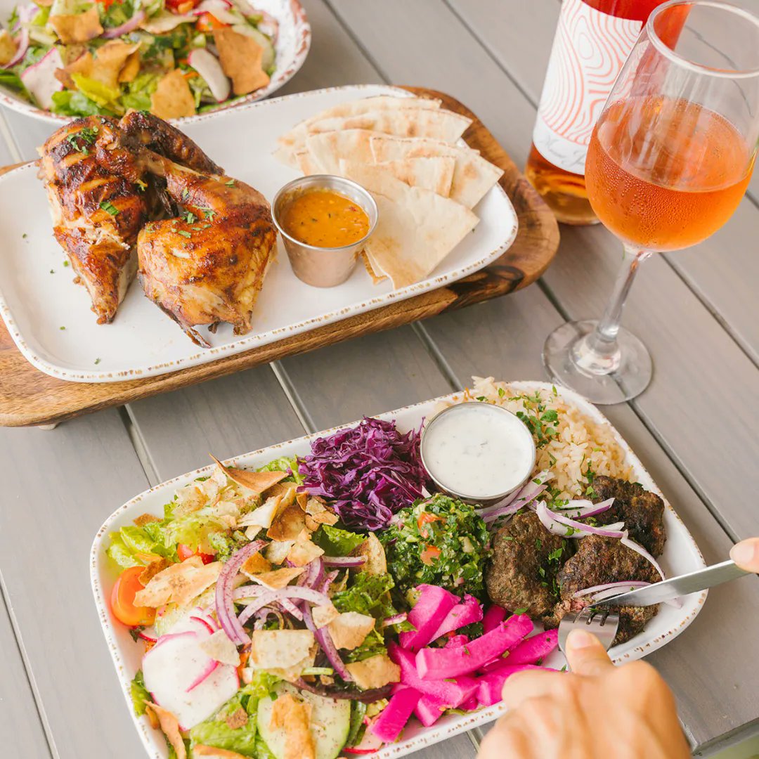 Beef or chicken? Get both delivered by ordering at craftpita.com or with any of our delivery partners:

- UberEats
- Postmates
- Doordash
- Grubhub
- Favor 

Don't forget to add the bottle of Lebanese wine to your delivery 🍇