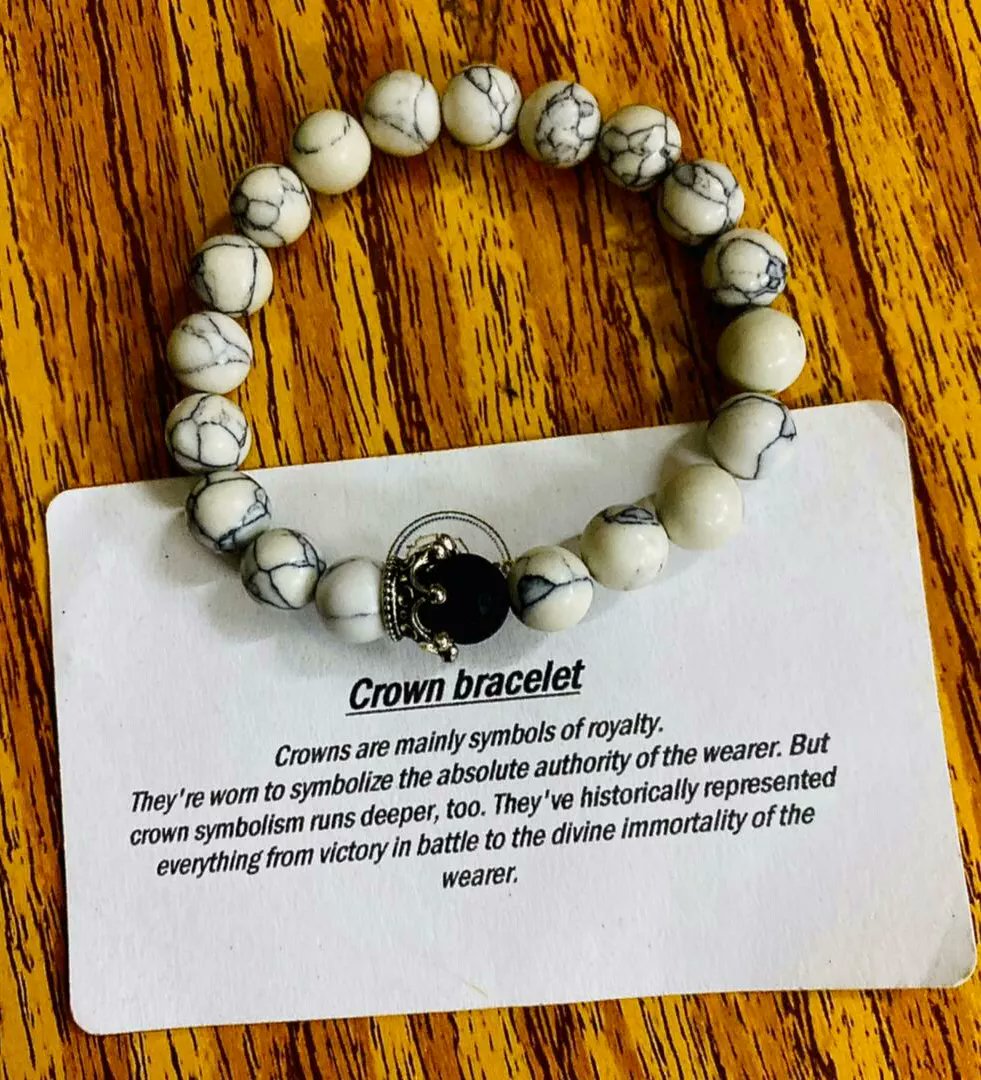 TheeCraftySoul's tweet photo. Our Crown Bracelets are a perfect sentimental gift...

K75/pc
Comes with note to show just how special they are as is the gift.

#ZedTwitter https://t.co/rPx5YP1mx3