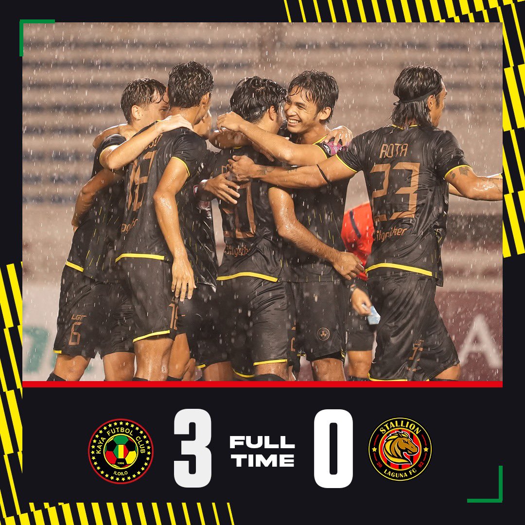 That’s 🖐 IN A ROW!!! 🟡⚫️

#KAYvSTA | #PFL2022 | #UnaKaya