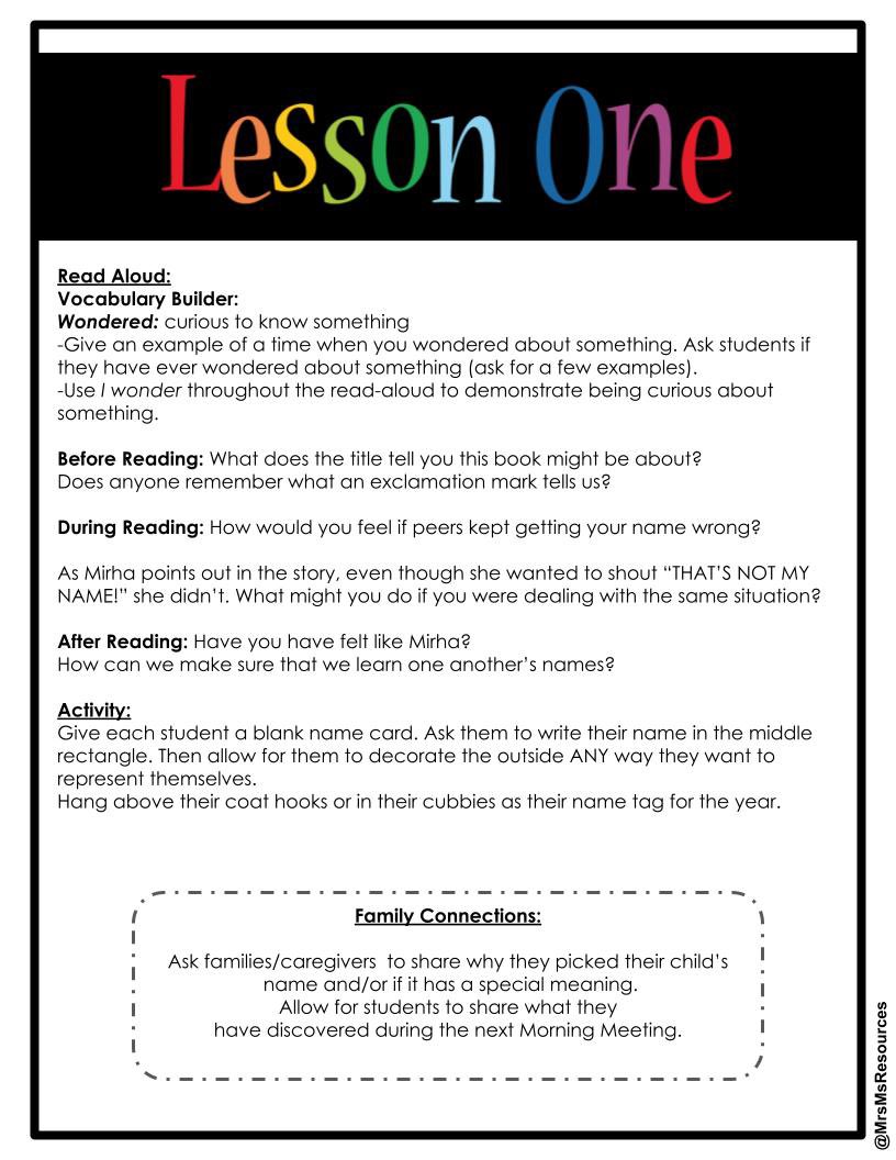 🌈First week back literacy activities (4 lessons) that are linked to read-alouds, involve fun community building activities, + a quick warm up to begin establishing literacy routines! 

⏩ teacherspayteachers.com/Product/Back-t…

#BetterTogether #Literacy #Primary #TEACHers #educational