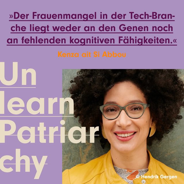 KenzaAbbou's tweet image. Nothing more to add 🤓#unlearnpatriarchy @Ullstein