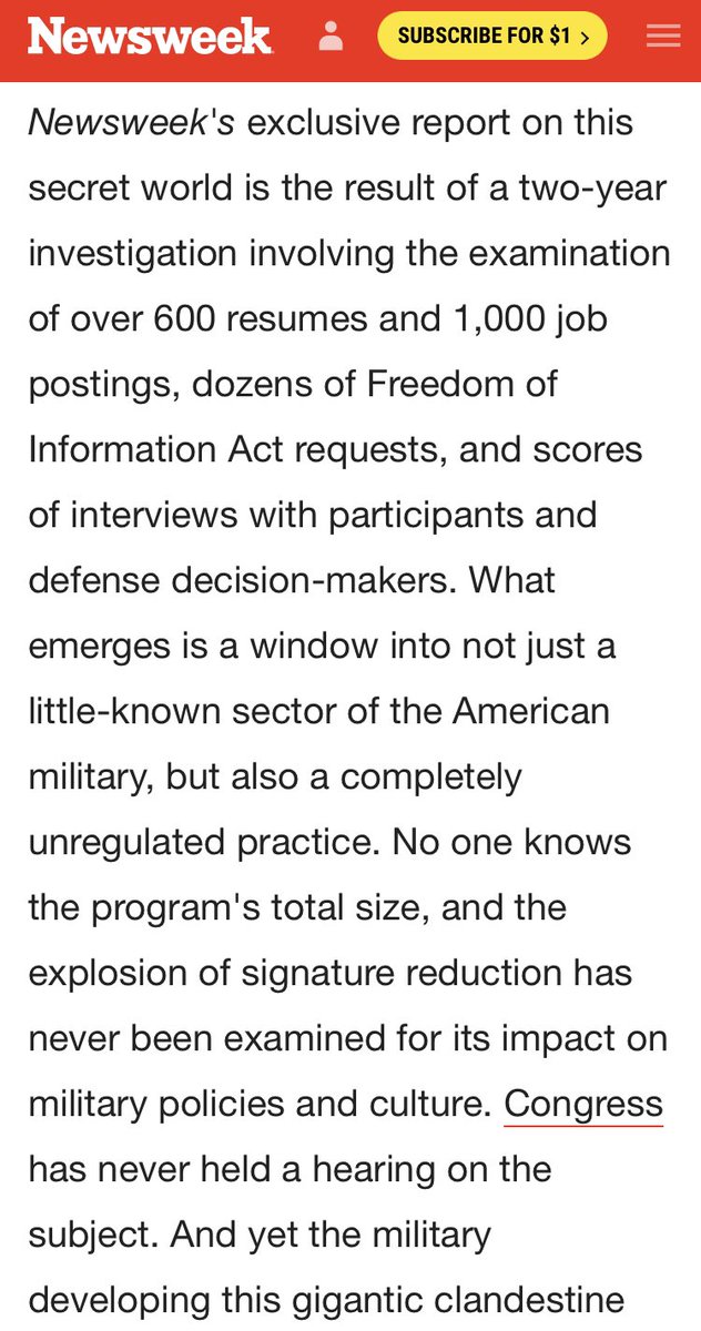 TheMcKenziest's tweet image. The Pentagon has a secret military force operating on American soil. And we barely even heard about it.