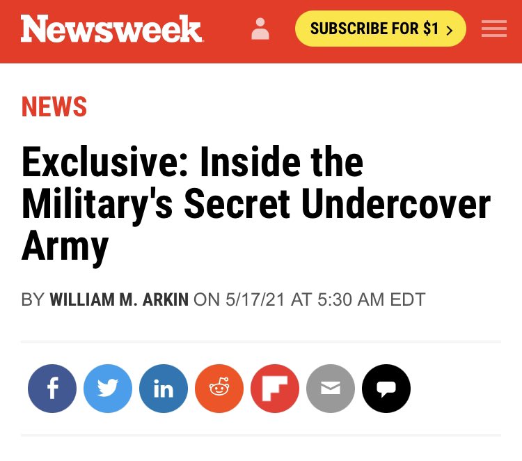 TheMcKenziest's tweet image. The Pentagon has a secret military force operating on American soil. And we barely even heard about it.