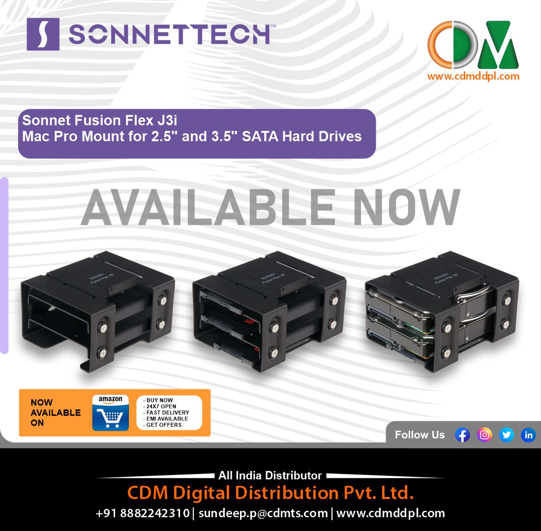 CdmPvt's tweet photo. Mount Up to Three SATA Drives in Your 2019 Mac Pro While the 2019 Mac Pro offers fast 3,400 MB/s internal SSD storage, capacity is limited to 8TB.
Buy Now: https://t.co/ZcpwDcnU5f
#Sonnet #Sonnettech #Macbook #macbookpro #macbookair #SSD #solidstatedrive #internalstorage https://t.co/ToeNbSfvTs
