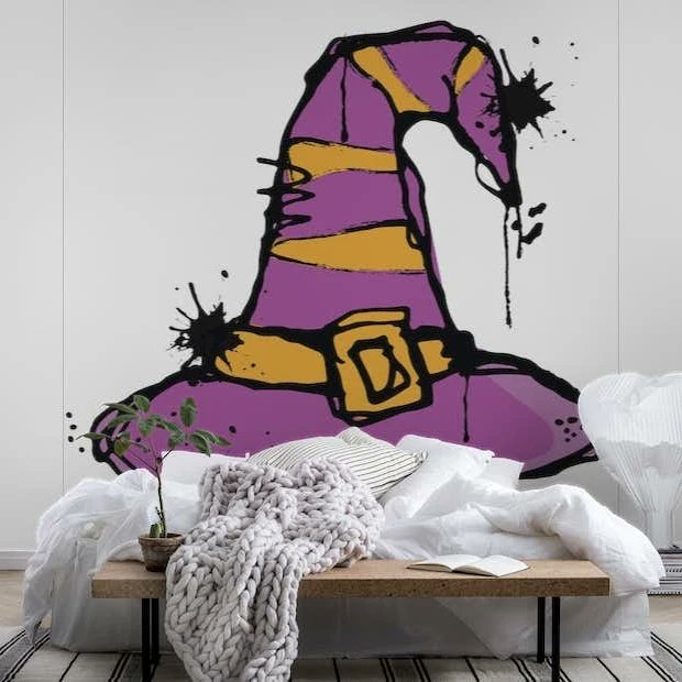 Linespace001's tweet photo. Magenta witch hat wall mural available for purchase at my store at https://t.co/BBY2jnh4Yw

https://t.co/U1OJ1Qz8ae

#Halloween #HalloweenTime #Halloween2022 #wallpaper #wall #wallpaperwednesdays #wallpaperมงคล #witch #witchcraft #witches #witchy https://t.co/OETAombJIi