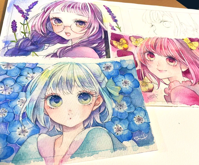 素敵なタグキラッキラのまなこの女子を描くのが大好きなのです #sns秋の芸術祭2022 