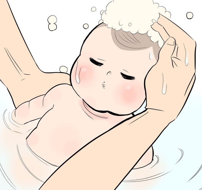 沐浴のtwitterイラスト検索結果