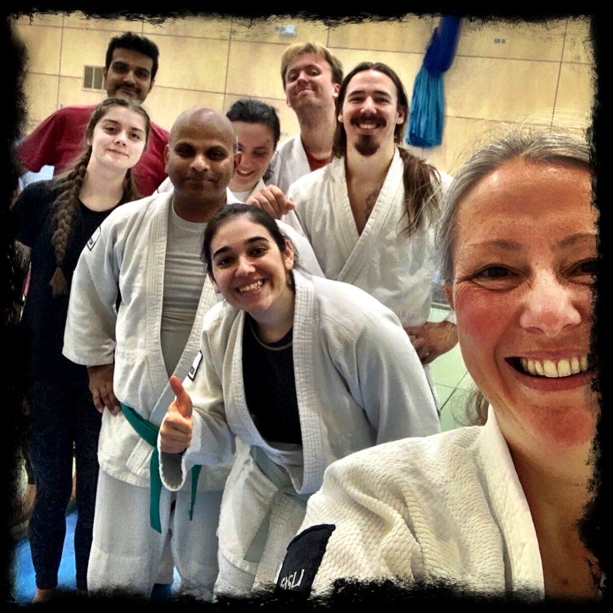 New friends and old friends.  
Working off the jab/cross, takedowns and some groundwork. 
Great work everyone. 

#IAmNorthumbria