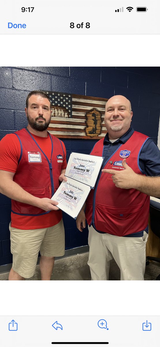 JoeRich69403259's tweet photo. Congratulations to Tommy Williams. Tommy’s been in the the top 10 in Pro Sales in Region 1 for 9 straight months. Great achievement Tommy. Thank you for your commitment to our Pro’s. Great job. @BlueBoxR1 @BenitoKomadina @zsanitta @JBBailey9 @josh94151598 @JennandTom84 https://t.co/yeBAEusz4V