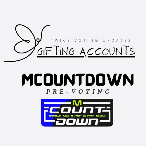📢 We are now giving MNET Accounts for the MCOUNTDOWN, if you want accounts DM us. Let's take this full force! We will never stop until we're sure that were gonna win🔥 #TWICE #BETWEEN1and2 #TalkThatTalk