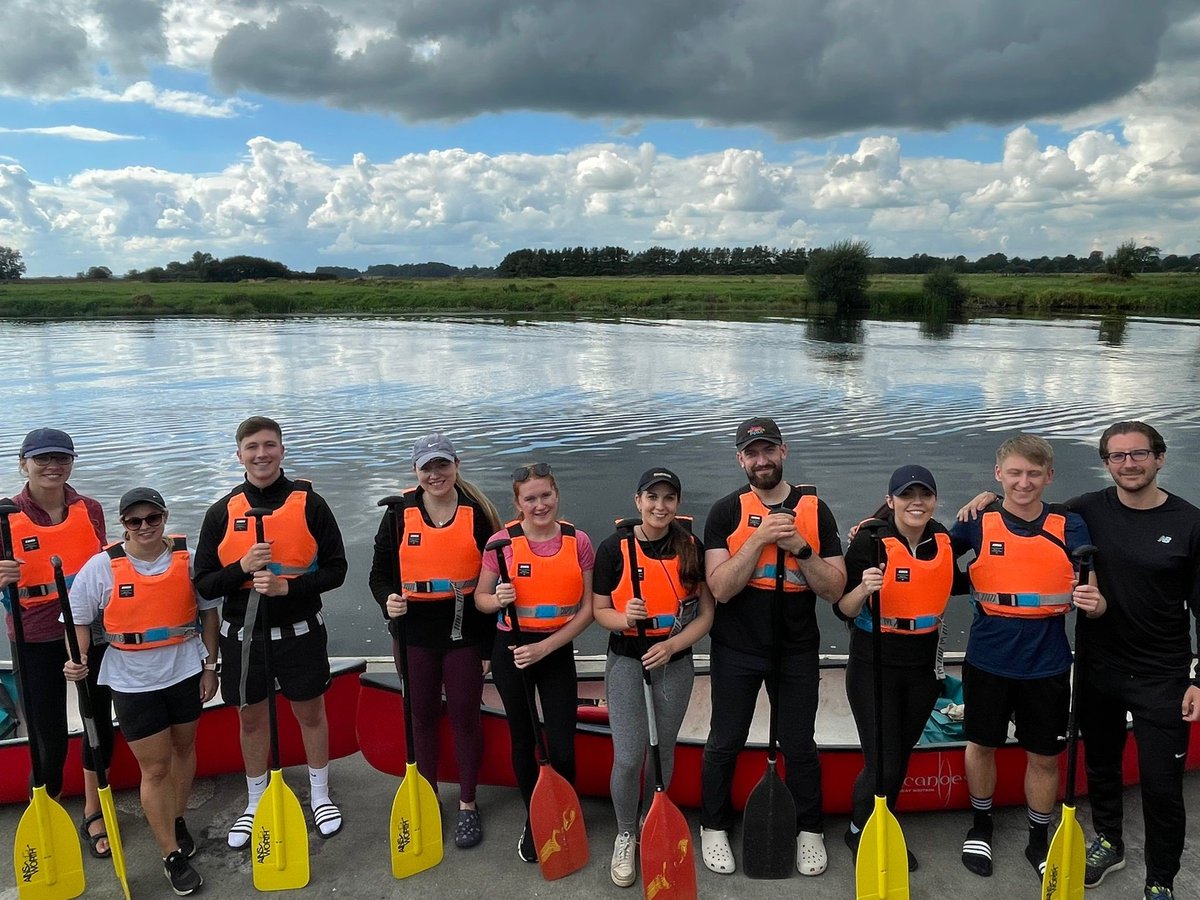 Saffron Sinclair (@sinclairsaffron) on Twitter photo Having a great time paddling the Bann for our trainee challenge! At least we got one sunny day! #traineechallenge <a href="/SintonsTrainees/">SintonsTrainees</a> Having a great time paddling the Bann for our trainee challenge! At least we got one sunny day! #traineechallenge <a href="/SintonsTrainees/">SintonsTrainees</a>