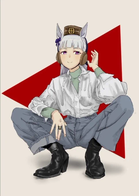 オフのウマ娘の私服絵や日常漫画を描いてます!推しはカレンチャンです!育成エンジョイ勢。#ウマ娘プリティーダービー #ウマ娘 