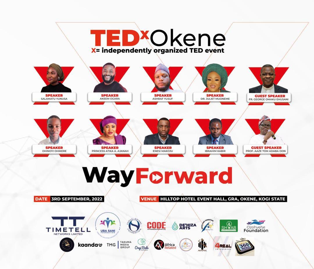 h_hadizat's tweet photo. Meet our speakers for today's event.
#TEDxOkene
#WayForward https://t.co/DlEBvoHkgo