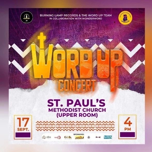 kingwonderword's tweet photo. With exactly two weeks to go, we anticipate the great gathering of ministers at the Word Up Concert with the likes of @brytmusic @lilzigintown @kwame_legacy_ @larteyabe @dave_devangelist @vbuqsworld @obsmedia 💪🌋💕
#WordUpConcert
#WonderWord https://t.co/3ZVTbv1szf