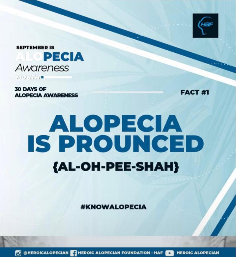 Heroic Alopecian Foundation tweet media