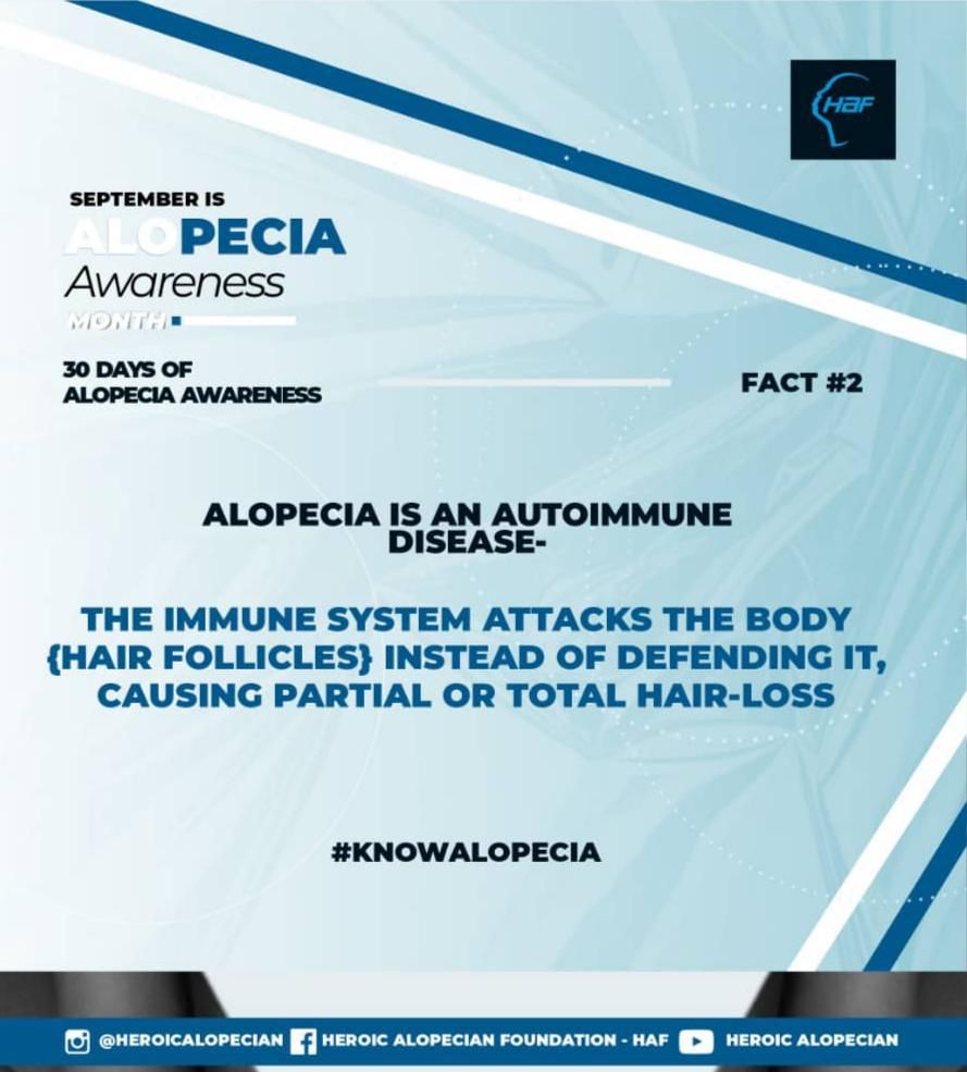 Heroic Alopecian Foundation tweet media
