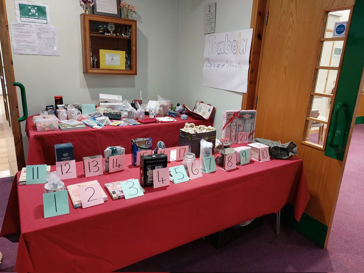 PolmontHS17's tweet photo. Our sale stall and tombola are looking great. 😃🥮🥞 https://t.co/lsa2rzng7t