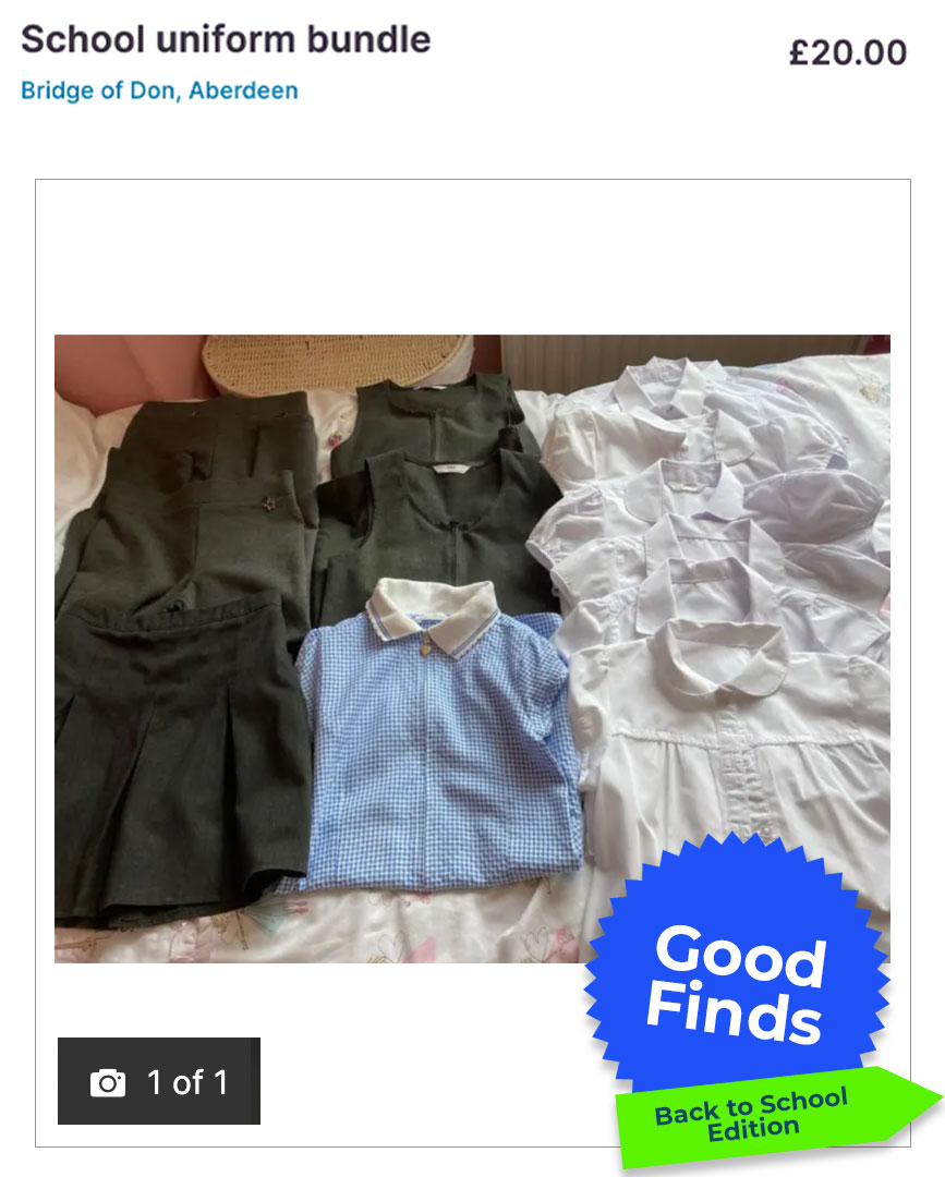 We’ve seen a 465% increase in uniform searches this July versus last year.* Help local families start the school year on the right foot by listing essentials your kids have outgrown gumtree.com/kids-clothes-s… 

*Gumtree website data: ‘uniform’ searches July 2021 versus July 2022