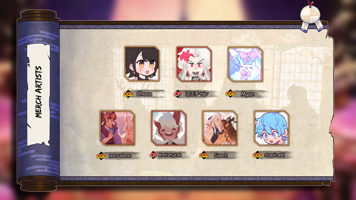 OnmyojiZine's tweet photo. 🫘🏮CONTRIBUTOR LINEUP🏮🫘

The Demon Parade wouldn't be complete without its demons! Come check out all the amazing artists and writers we beaned! 🫘👹🫘 https://t.co/eCoWKMQa6d