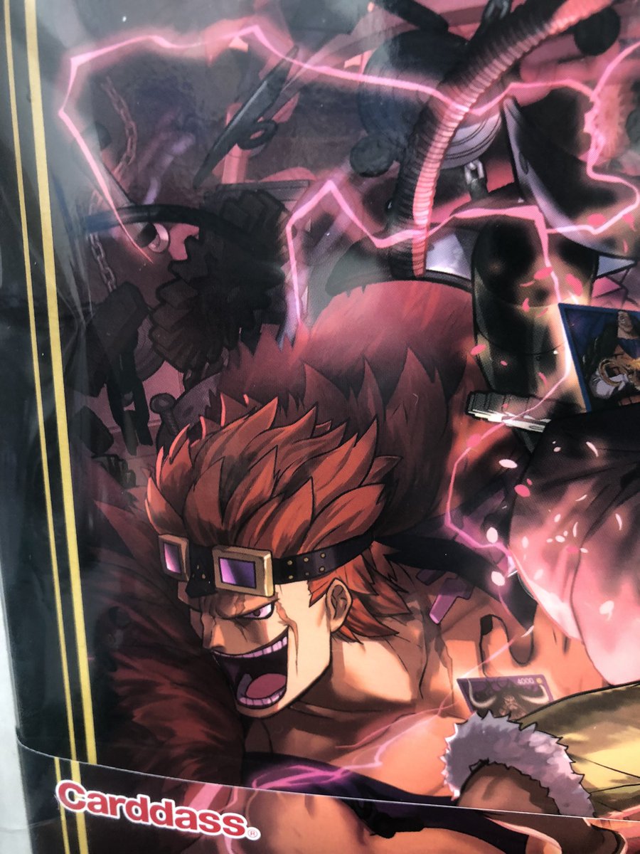 モンキー・D・ルフィ 「イラストを担当したワンピースTCG 公式カードバインダーのサンプルいただきました」|安達洋介のイラスト