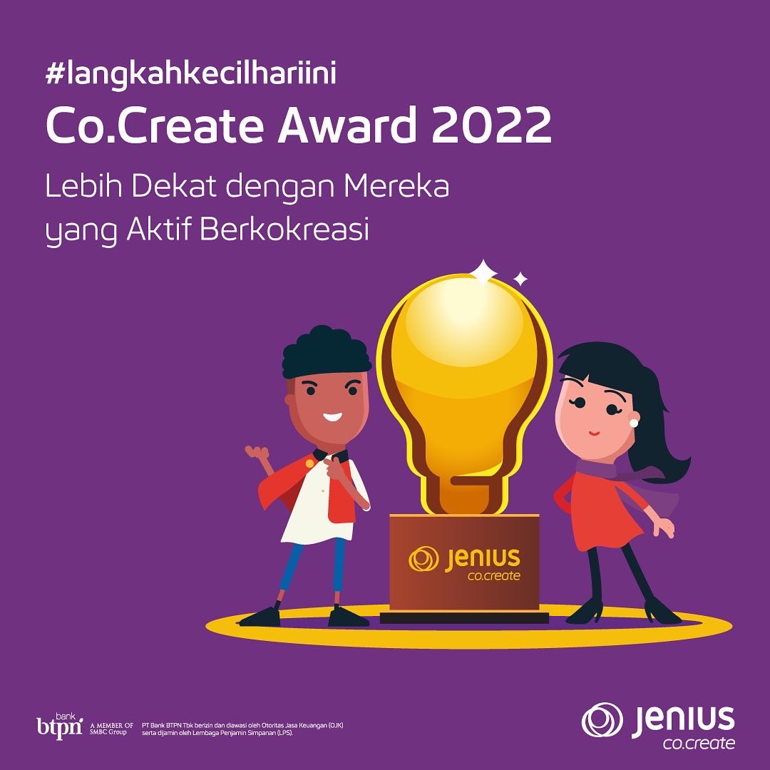 JeniusConnect's tweet photo. Besok Hari Pelanggan lho, Co.Creators! 🥳

Menyambut Hari Pelanggan Nasional yang jatuh pada 4 September, #jeniuscocreate mengadakan Co.Create Award untuk mengapresiasi semangat kokreasi Co.Creators. Nama kamu atau temanmu ada di sini gak nih? https://t.co/51TlknQGEg
