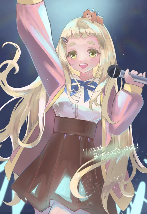 町田ちまちゃん! やづきさん( )リクエストありがとうございました  #描いてみまちた #イラスト #イラスト練習中