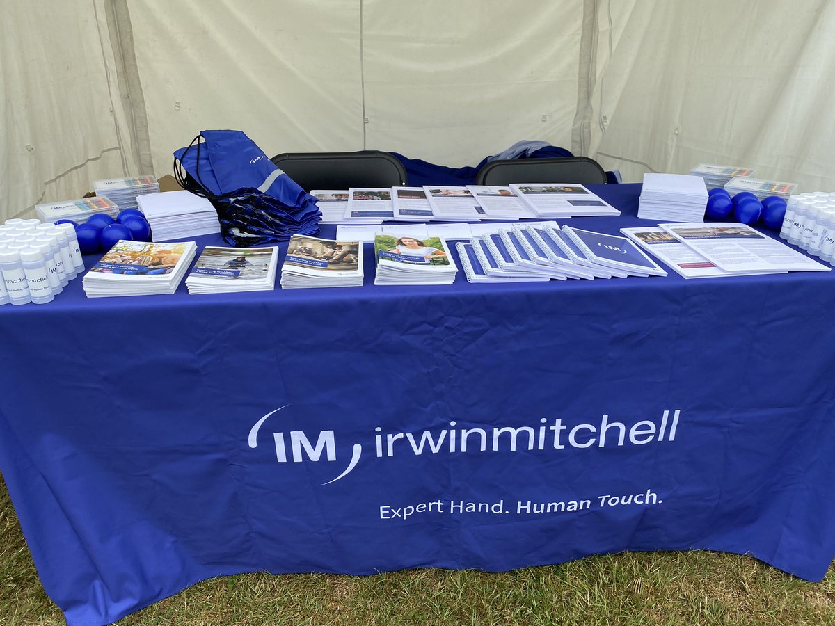 Come and visit us today - we have a stall @ the Rotherham Show ☺️#Rotherhamshow #southyorkshire #irwinmitchell #solicitors with <a href="/FaithBrownIM/">Faith Brown</a> <a href="/jamesahenshall/">James Henshall</a> 💫