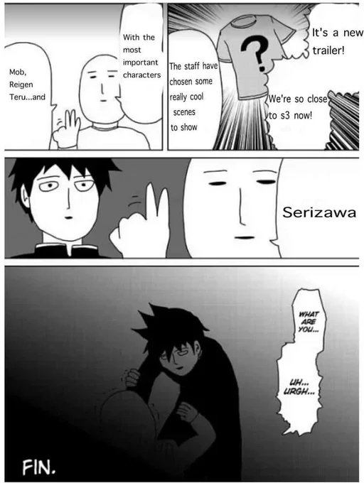 I grieved to a friend about the new trailer and she made this
Laughing and crying 