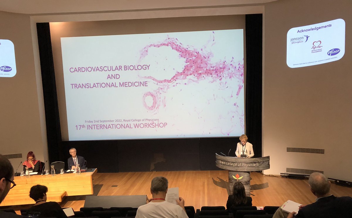 Absolutely. Lovely to meet fellow new friends <a href="/DrScarff/">Charlie Scarff</a> <a href="/svetlana_reilly/">Svetlana reilly</a> and hear some amazing science! Many thanks to #bhf, the meeting organisers and sponsors,and the amazing Prof. Dame Carol Black. #WomenInSTEM
