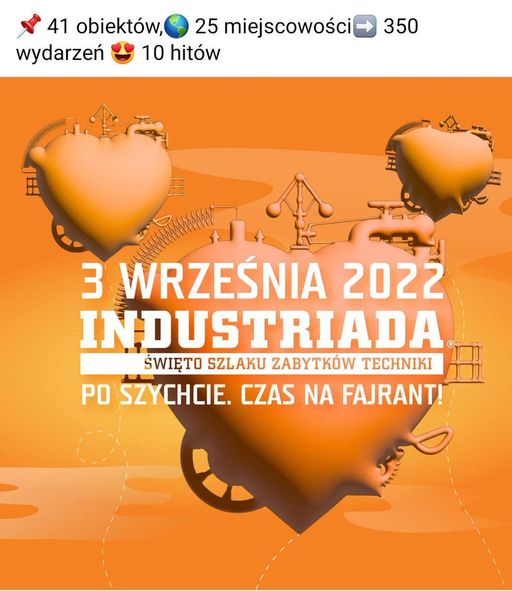 GGanszczyk's tweet photo. Dzisiaj na #Śląsk święto Szlaku Zabytków Techniki. Wydarzenia przybliżające industrialną przeszłość Śląska. Można zwiedzić i zobaczyć wiele interesujących zabytków nie zawsze dostępnych. Serdecznie polecam! #Industriada #weekend #technika #przemysł #Śląsk https://t.co/hgfQIoCLRt