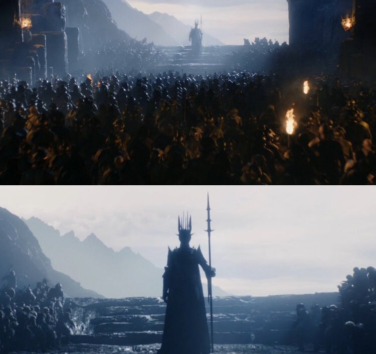 şu sahnede çığlık attım #TheRingsOfPower