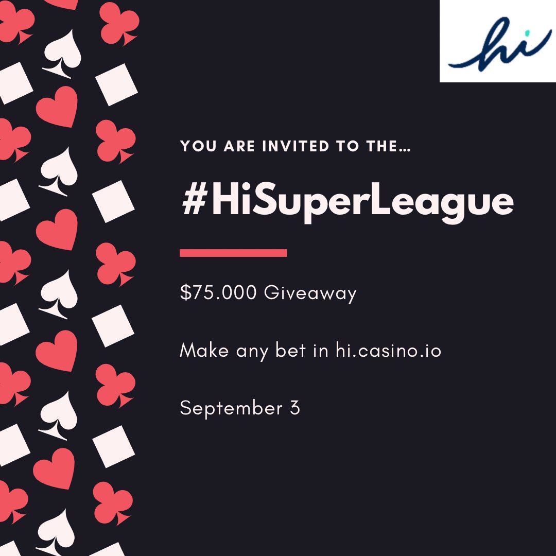 matrons_'s tweet photo. The #hiSuperLeague Gameweek 2 has started!
Complete simple tasks and share a prize of 1.3 million HI ! ๐ฑ
#Day3task: make any bet in https://t.co/shEd2tEJ7c โ
join @hi_com_official and use my nickname: davmat https://t.co/C1GmiTNwLA