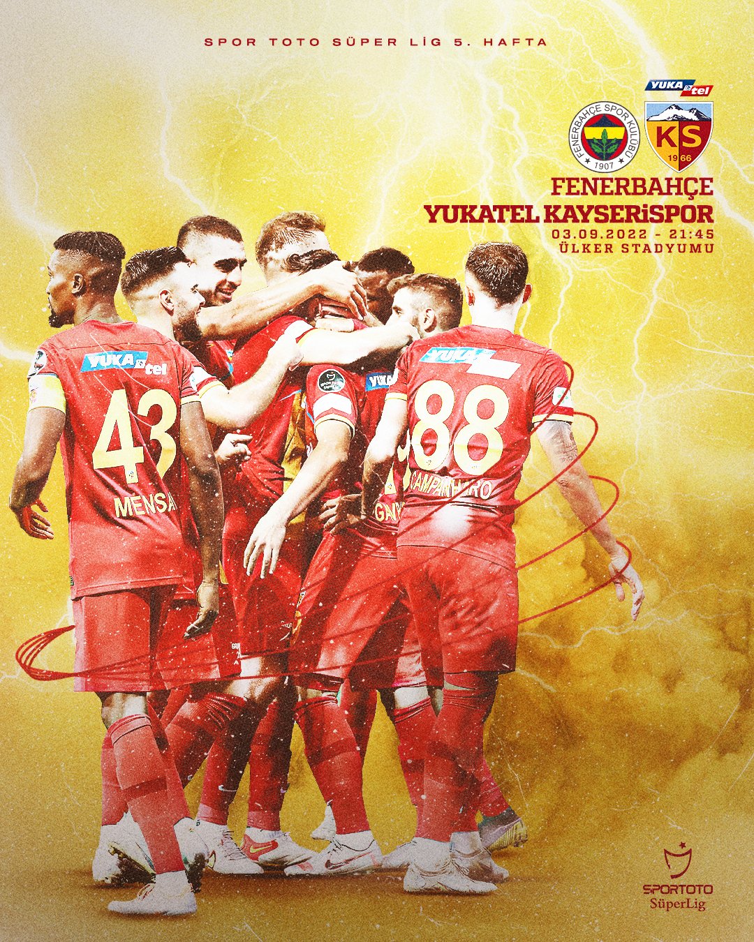 kayserispor fenerbahçe maçı tanıtımı