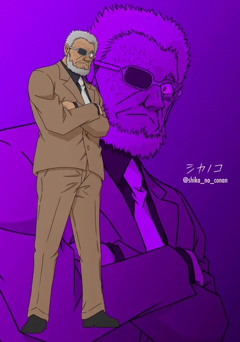 文字なしverとそれぞれソロでのイラストもよかったらどうぞ笑背景の色なんかは僕個人の勝手なイメージですので、ご了承くださいこの機会に2人のイメージカラー聞いてみたい笑#黒田兵衛 #松本清長 #黒田管理官 #松本管理官 