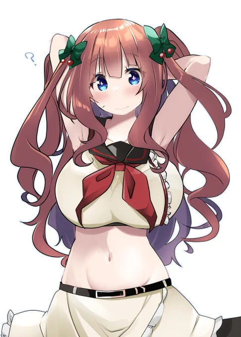 ちえりちゃんの貴重なおへそかわいかったですね 