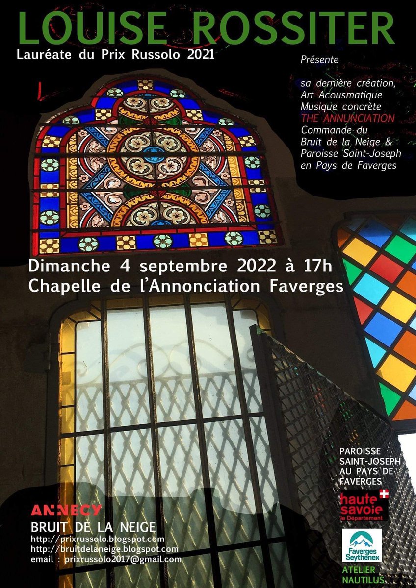 Xylem artist <a href="/Electro_Lou/">Dr. Louise Rossiter</a> (Dr Louise Rossiter) will be performing a series of events starting this weekend!: