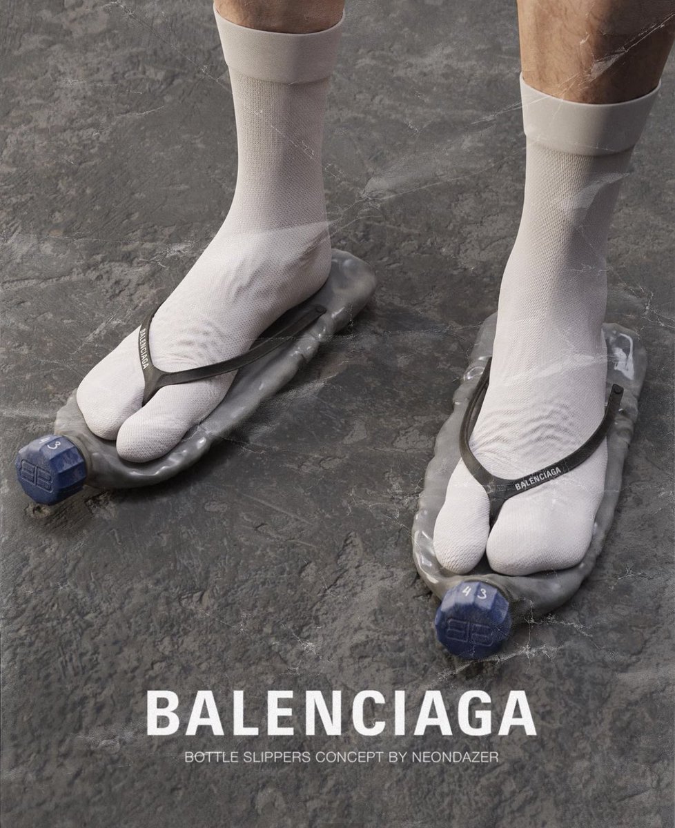 nomadicgrapher's tweet photo. @notmahe i don't have a jacket for you, but i certainly have a footwear from Balenciaga (as below) https://t.co/frpTFCvohu