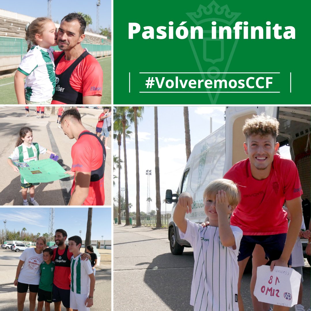 CordobaCF_ofi's tweet photo. 😴 Buenas noches, cordobesistas!
⚔️ A velar armas 💪
El verdadero mérito de este equipo es devolverle la ilusión al cordobesismo y que nuestros peques quieran ser como nuestros jugadores 😍
Sigamos creciendo 🙌 https://t.co/MrZ5WGmilz
