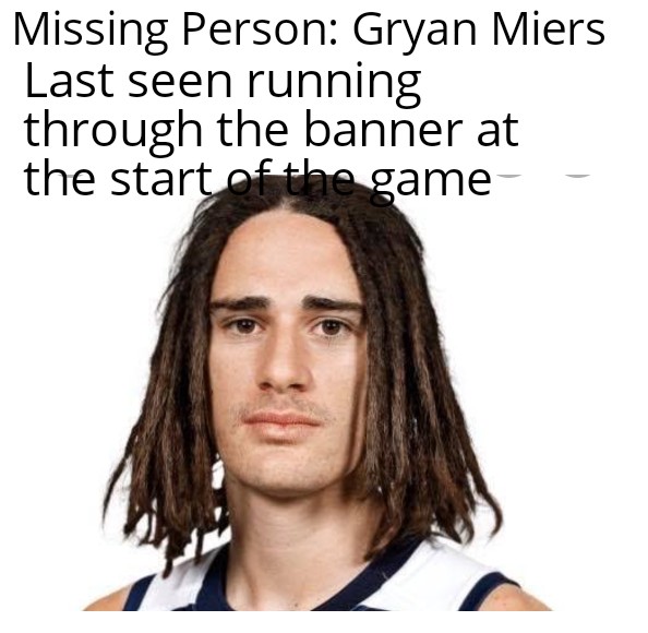 Great win cats!
Miers out, Parfitt in
#aflcatsmagpies