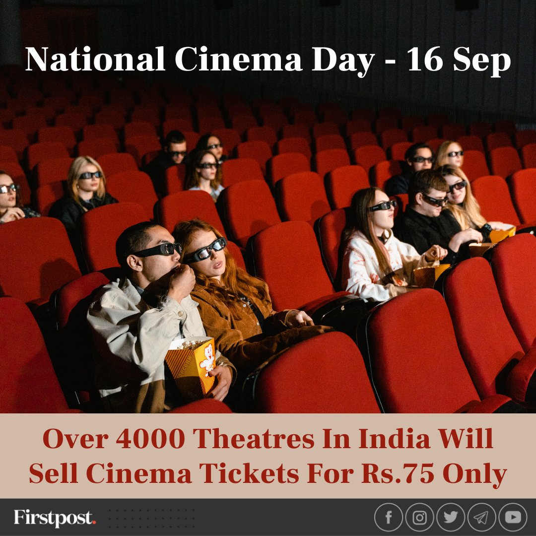 Firstpost on Twitter: "#FPEntertainment: Mention a group of friends who are  all set to watch film with you at Rs. 75 Get more details here:  https://t.co/NcDZMIQ0Ns https://t.co/PgBgPecWlU" / Twitter