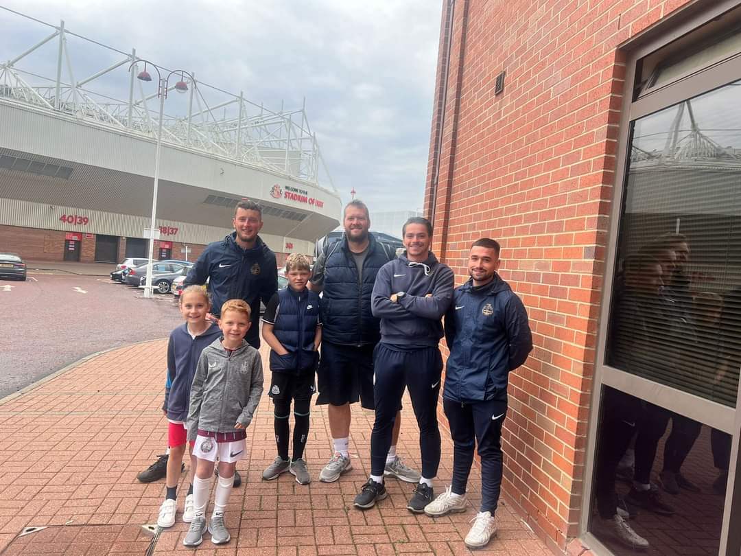 South Shields FC (@southshieldsfc) on Twitter photo Good luck to everyone taking part in today's <a href="/SSFCfoundation/">SSFC Foundation</a> fundraising walk from the Stadium of Light to 1st Cloud Arena! 🚶♂️
If you are able to donate, please go to justgiving.com/campaign/stadi…. Good luck to everyone taking part in today's <a href="/SSFCfoundation/">SSFC Foundation</a> fundraising walk from the Stadium of Light to 1st Cloud Arena! 🚶♂️
If you are able to donate, please go to justgiving.com/campaign/stadi….