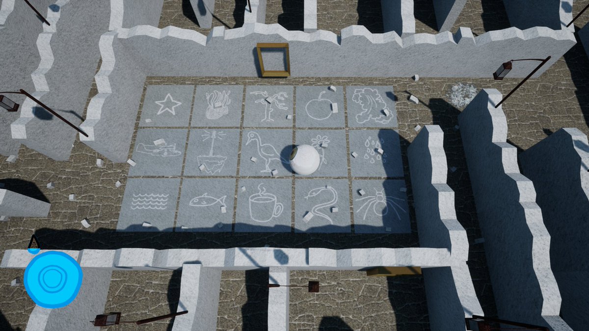 TheGDWC's tweet photo. Today's #ScreenshotSaturday theme is #MazeGames! ๐งฉ
EyeRoll by @EAndlau is a game where you are glass eye of a very forgetful explorer. Deep inside an ancient ruin, you were removed and left behind all alone. #SolvePuzzles to get out of the #maze!
๐ฅ๏ธ Play: https://t.co/VuPloB0PCg https://t.co/sELtiawXNp