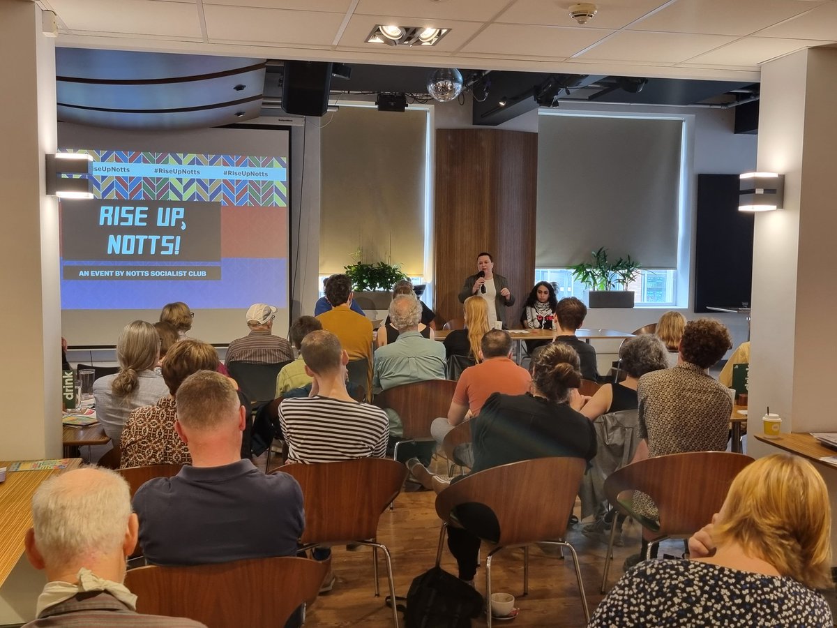 Packed hall for #RiseUpNotts this morning!

It's going to be a fantastic day.